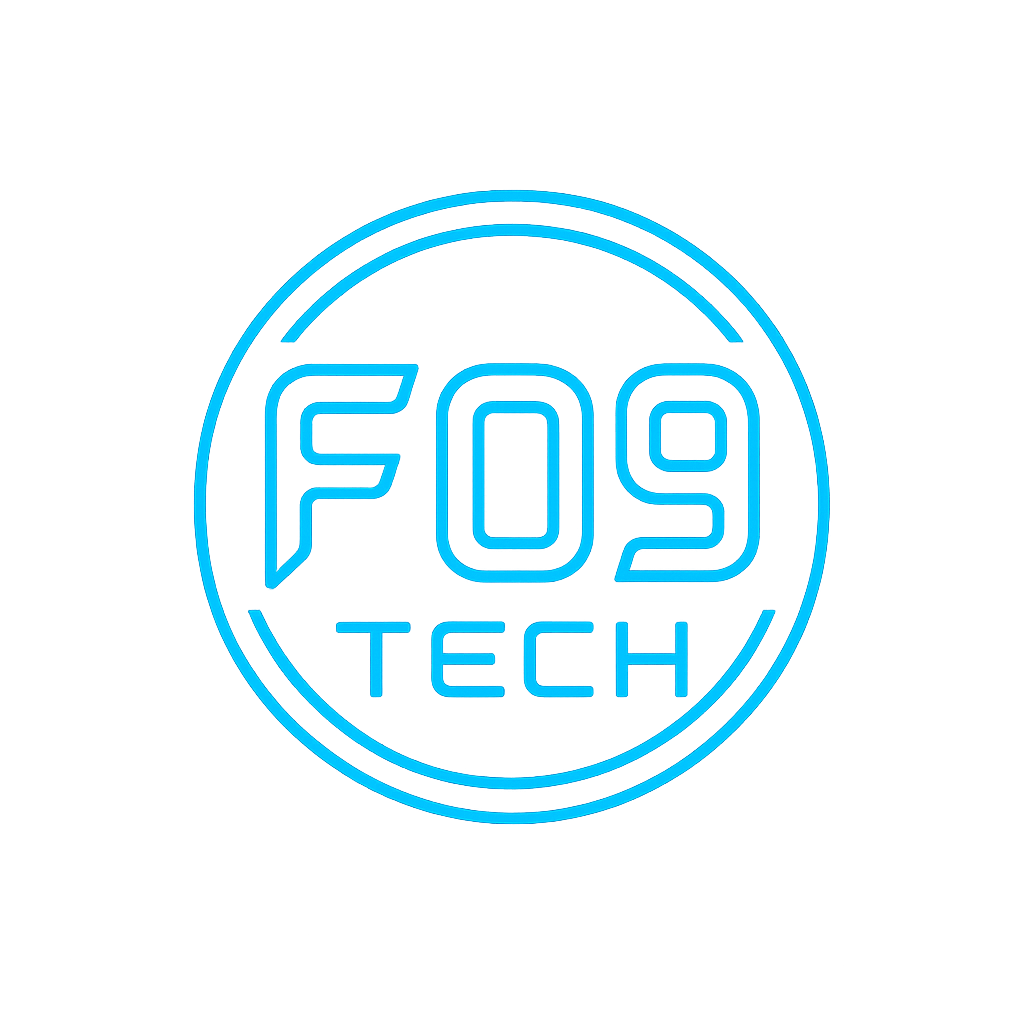F09 Tech Neon Logo